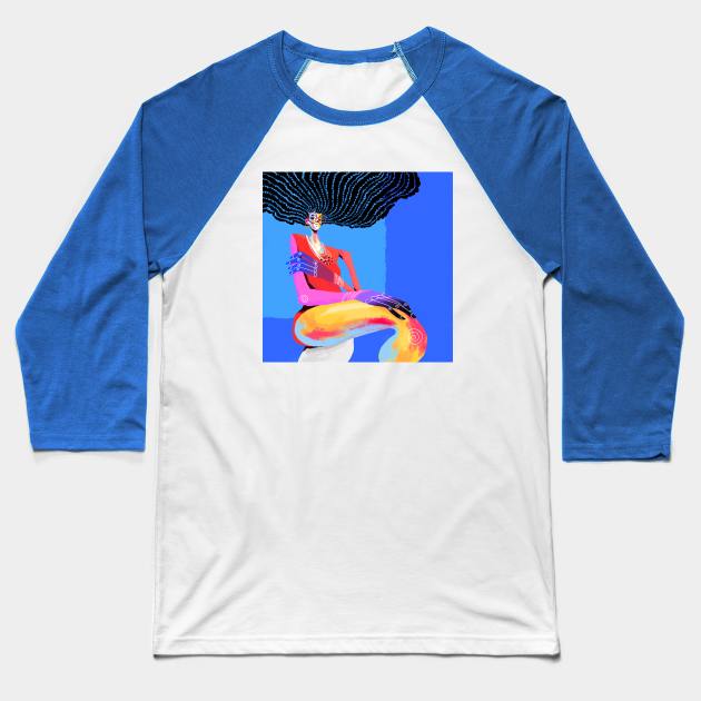 Fashionista #05 Baseball T-Shirt by Tosik-Art